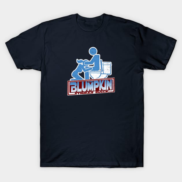 SLBBL 2019 -Team The Blumpkin Strikes Back T-Shirt by SundayLazyboyballers